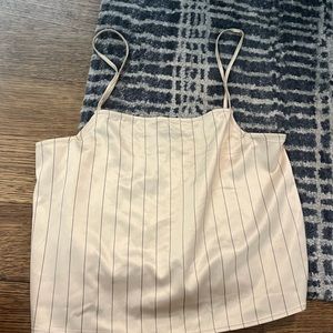 Silky Zara Striped Top